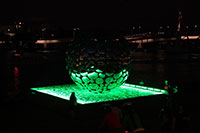 Golden Casket Light Sphere, South Bank