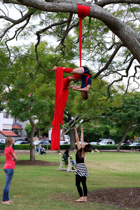 The Great Acro Exchange at New Farm Park