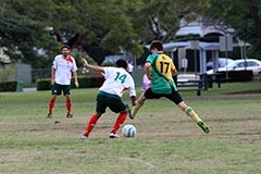 Dan, New Farm United v Logan