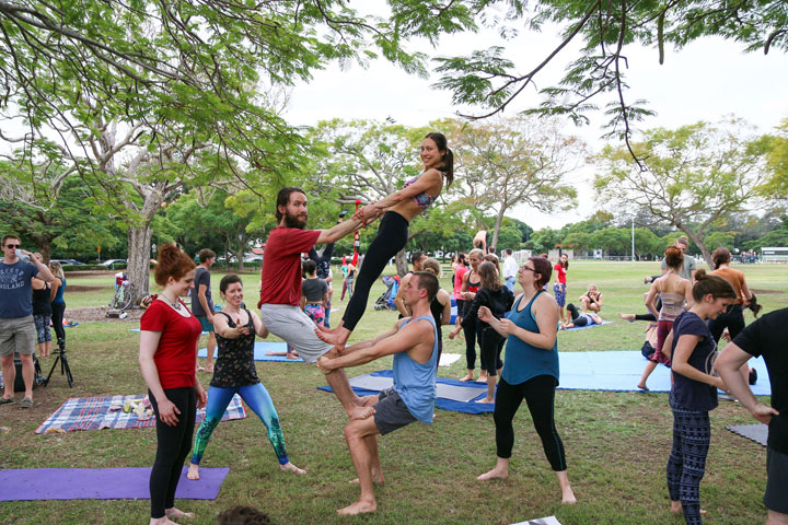 The Great Acro Exchange at New Farm Park