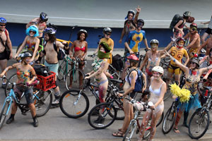 World Naked Bike Ride, Brisbane