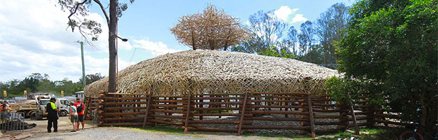 Wang Wen-Chih’s bamboo “Woven Cloud”