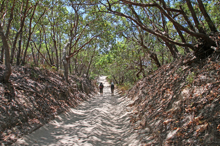 Chris, Bronwen, Moreton Island