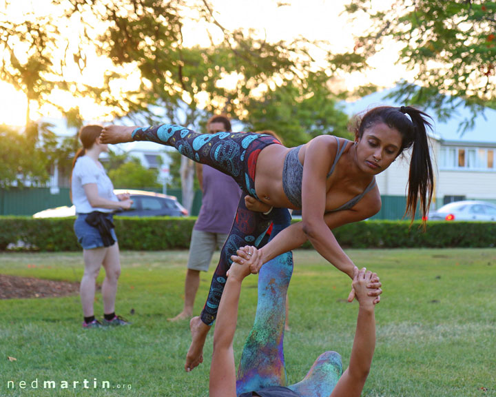 Acro at New Farm Park