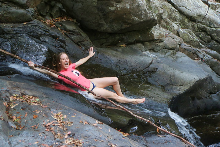 Bronwen, Cougal Cascades, Currumbin