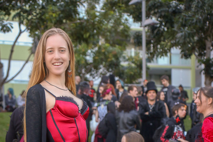 Bronwen at The Brisbane Gothic and Alternative Picnic