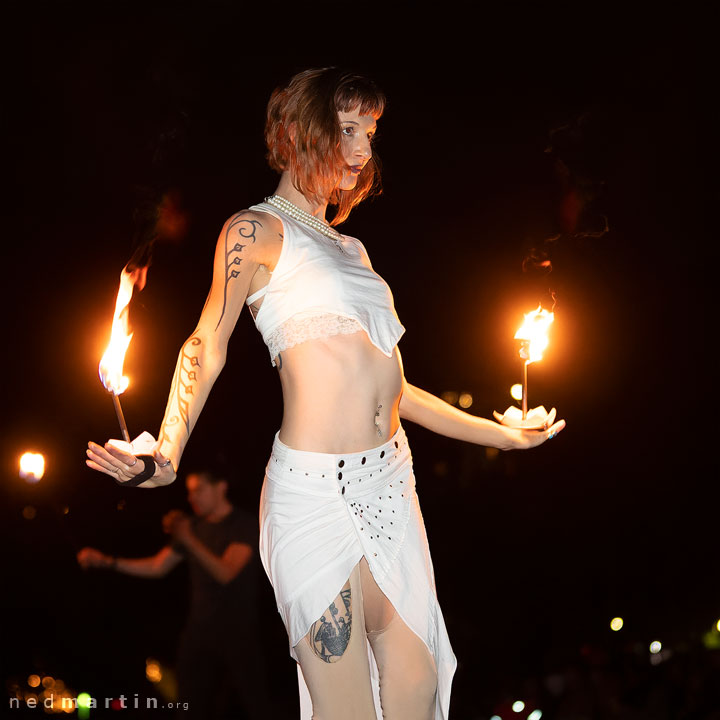 Jaelith Amber Fey, West End Fire Festival, Brisbane