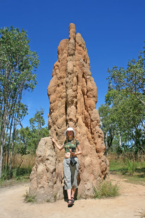 Bronwen, Magnetic Termite Mounds, Northern Territory