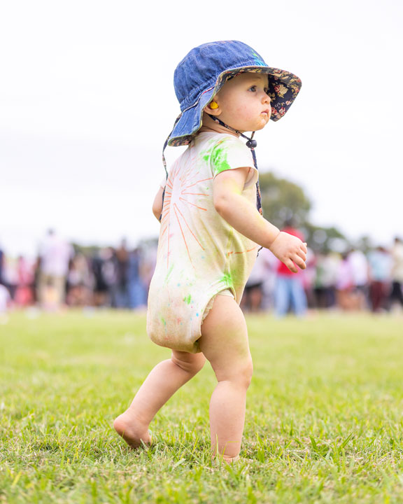 Chloe, Brisbane Colourfest 2024 - Festival of Colours