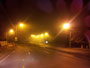Mist along Logan Road