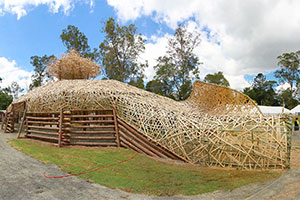 Wang Wen-Chih’s bamboo “Woven Cloud”