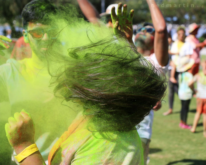 Gold Coast Colour Festival HOLI, Broadwater Parklands