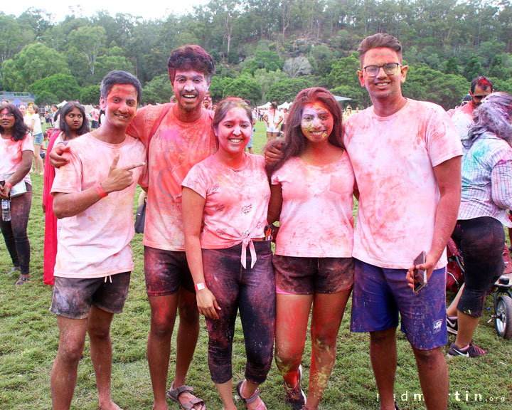 Brisbane Holi - Festival of Colours, Rocks Riverside Park, Seventeen Mile Rocks