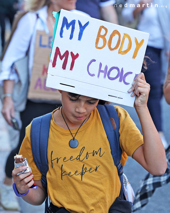 Freedom Rally, Brisbane Botanic Gardens