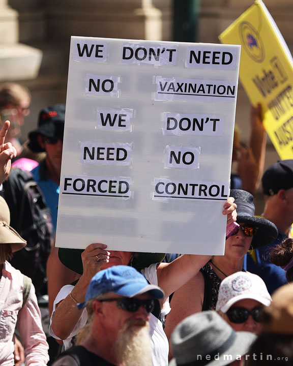 Freedom Rally, Brisbane