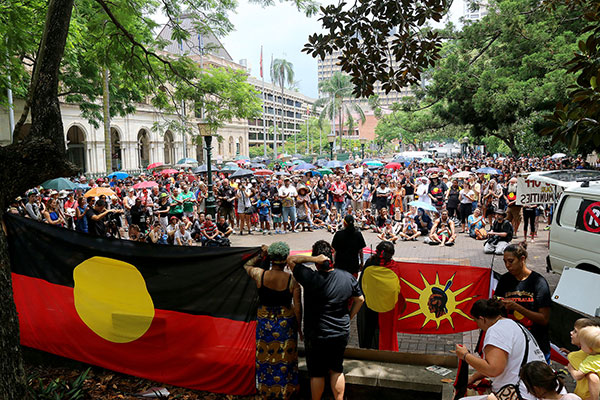 Apparently this was a Canadian first-nations flag