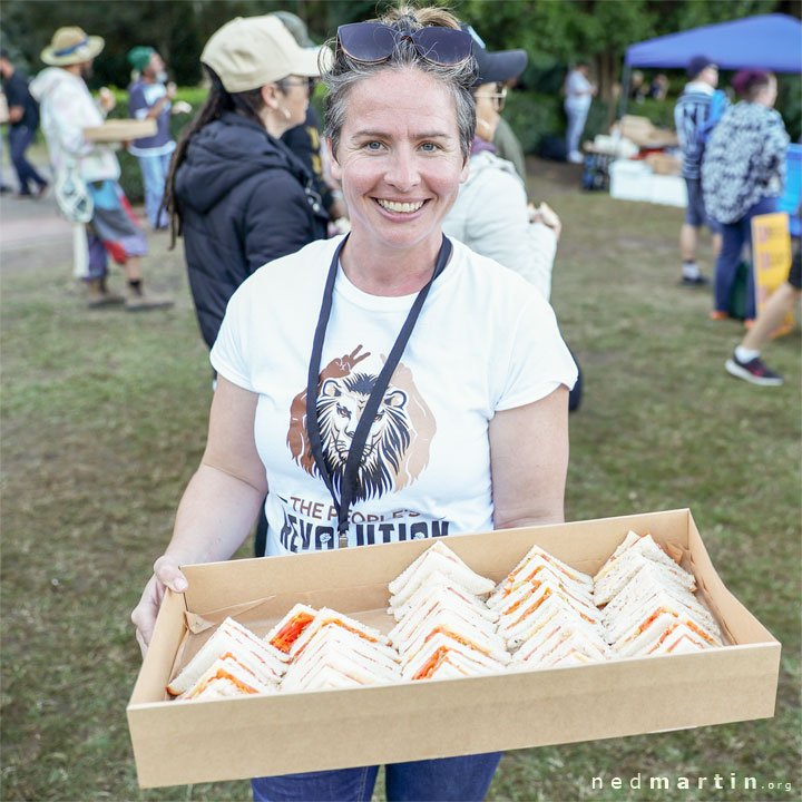 Freedom Rally, Brisbane Botanic Gardens