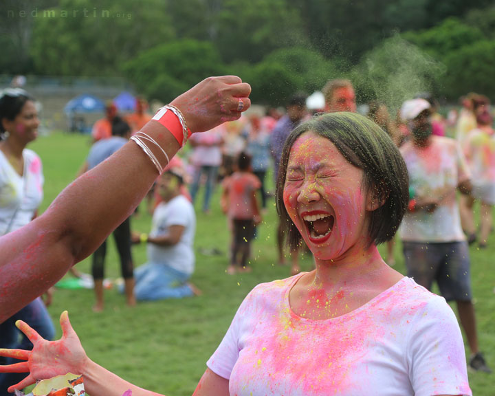 Brisbane Holi - Festival of Colours, Rocks Riverside Park, Seventeen Mile Rocks