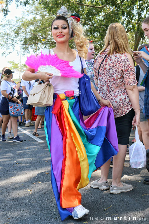 Brisbane Pride March, Brunswick St, Fortitude Valley