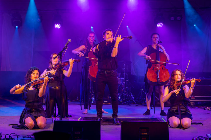 Deep Blue, Spiegeltent, Yonder Festival 2021