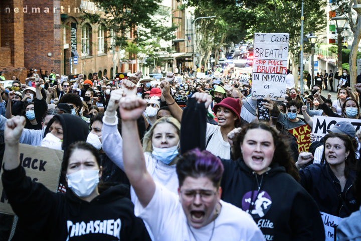 Stop Black Deaths in Custody Protest, Brisbane