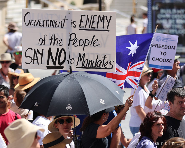 Freedom Rally, Brisbane