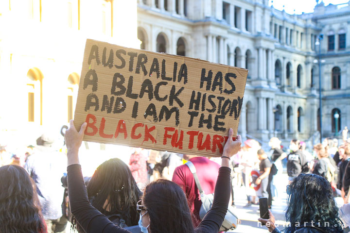 Australia has a black history and I am the black future