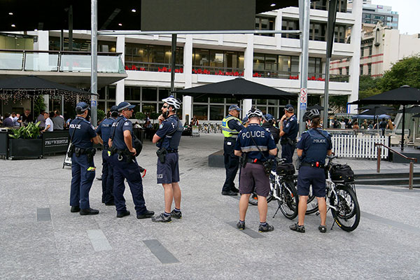 Police waiting for trouble