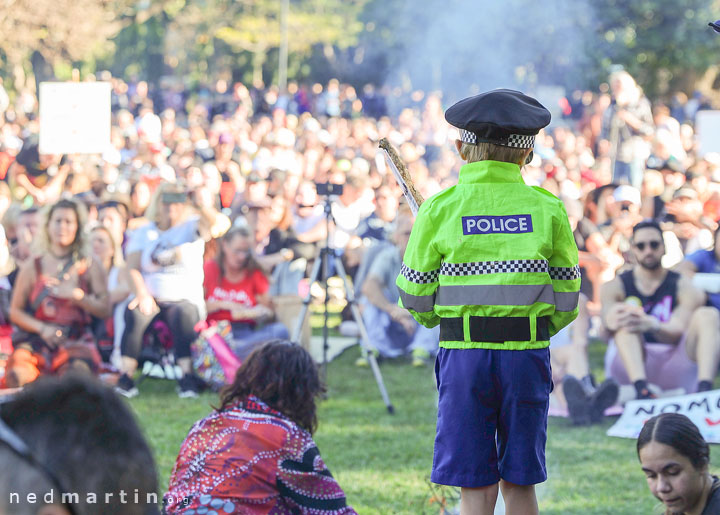 Freedom Rally, Brisbane Botanic Gardens