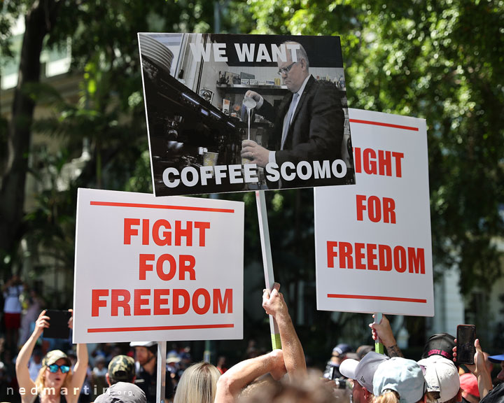 Freedom Rally, Brisbane