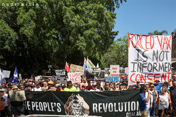 Freedom Rally, Brisbane