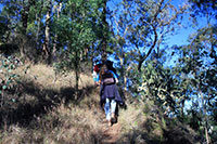 Ascending Flinder’s Peak