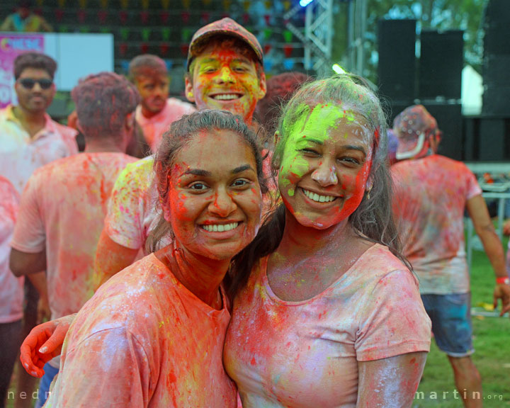 Brisbane Holi - Festival of Colours, Rocks Riverside Park, Seventeen Mile Rocks