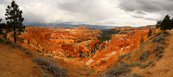 Canyons in Bryce Canyon National Park