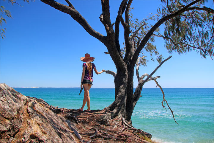 Bronwen looking for whales