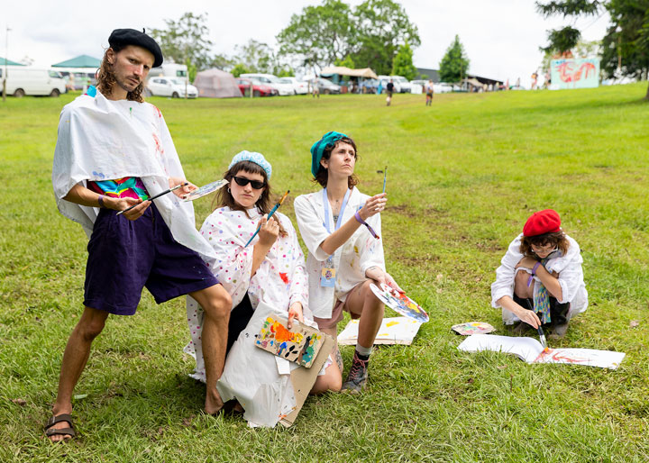 Little Lunch Goes to Art School, Market Grove, Yonder Festival 2021