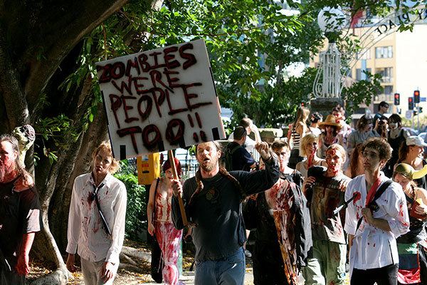 Zombies were people too!