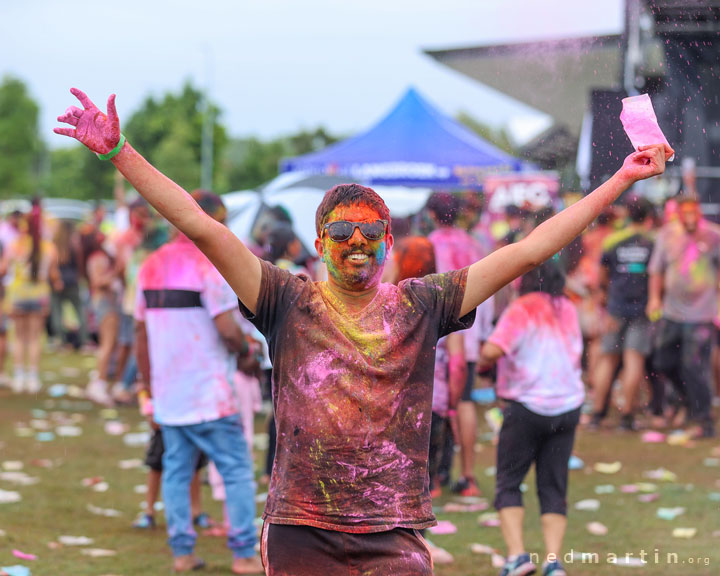 Gold Coast Holi, Gainsborough Parklands, Pimpama