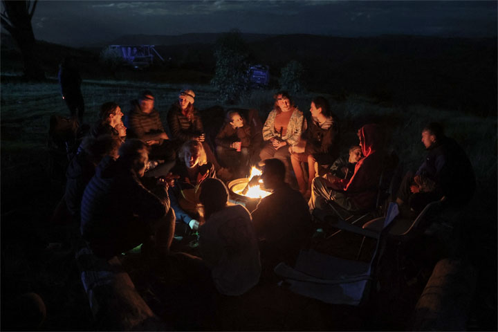 Camping for Do it in a Froq climbing event, Cath and Kens property, Greenhill, Boonah