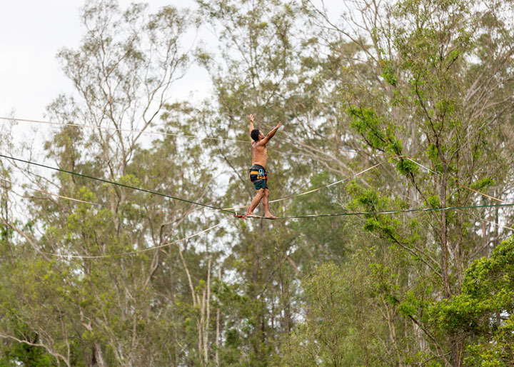 Highline, Creek, Yonder Festival 2021