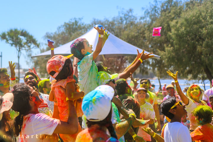 Gold Coast Colour Festival HOLI, Broadwater Parklands