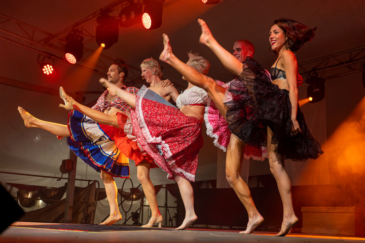 Nightcap Cabaret, Spiegeltent, Yonder Festival 2021