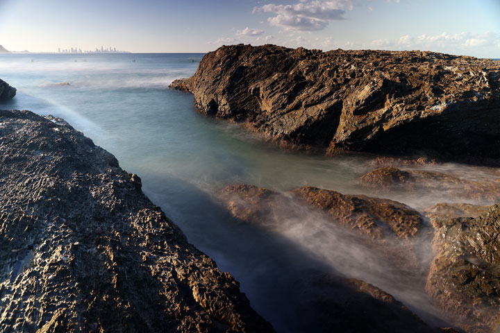Playing with an ND filter, Currumbin Alley
