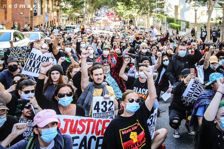 Stop Black Deaths in Custody Protest, Brisbane