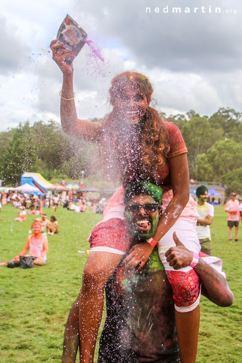 Brisbane Holi - Festival of Colours, Rocks Riverside Park, Seventeen Mile Rocks