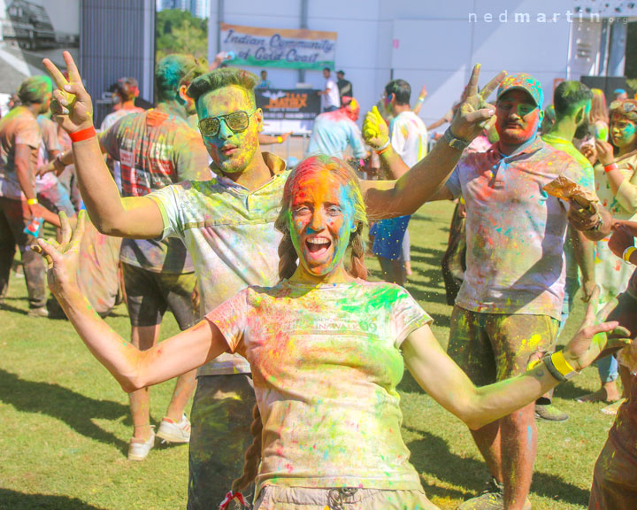 Bronwen, Gold Coast Colour Festival HOLI, Broadwater Parklands