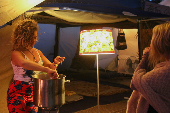 Shakao Cacao Ceremony with Fleur-desiree Wagner, Island Vibe Festival 2019, Stradbroke Island