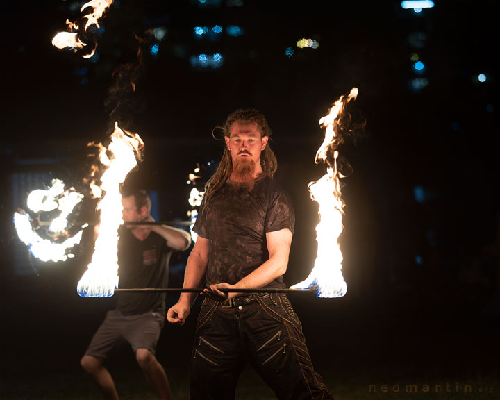 Nick Noodle, West End Fire Festival, Brisbane
