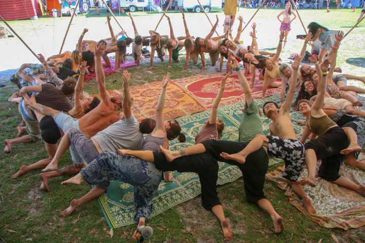 Workshop – Zenthai Partner Yoga, Island Vibe Festival 2018, Stradbroke Island