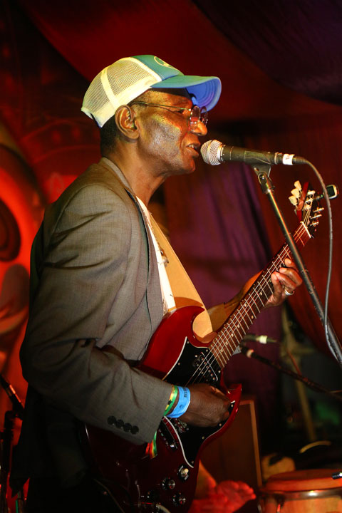 Moussa Diakite at Chai 'N' Vibes, Island Vibe Festival, Stradbroke Island